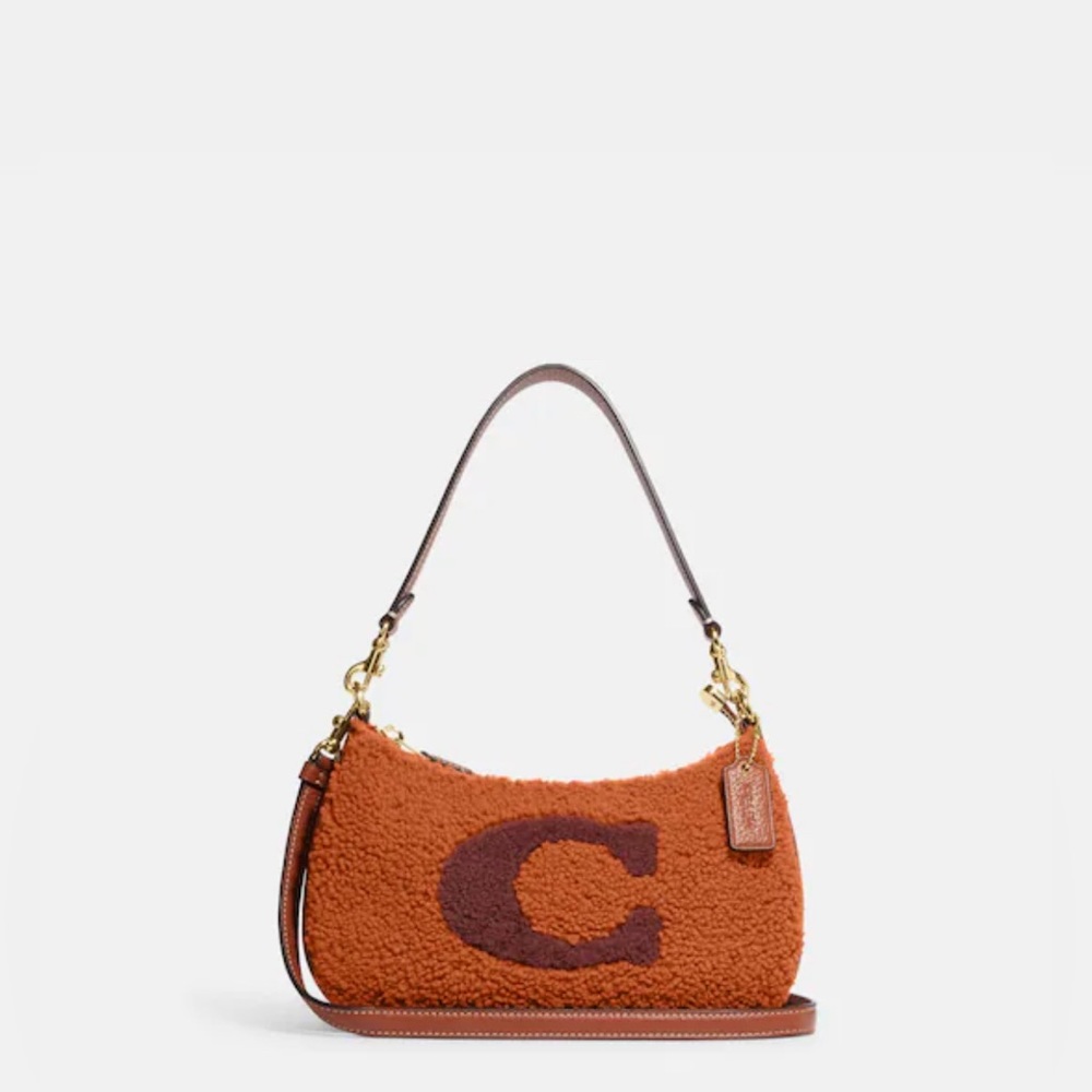 NWT Coach Teri Shoulder Bag With Coach Motif